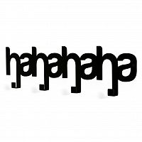 вешалка hahaha черная в Пскове