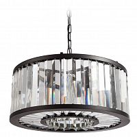 люстра welles чёрная, прозрачная в Пскове