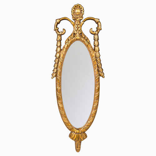 зеркало узкое золотое в виде амфоры офелия в Пскове