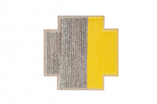 ковер plait yellow 160х160 от gan в Пскове