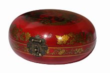 декоративная шкатулка gudong красная в Пскове