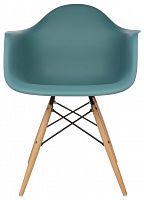 стул klassic premium daw бирюзовый (eames style) в Пскове