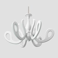 потолочная светодиодная люстра ambrella light orbital classic fk81/6 wh 292w d640 белая в Пскове