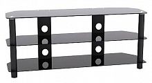 стеллаж itechmount k1109b 2 полки, материал: металл в Пскове