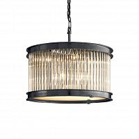 люстра essex crystal 45 черное основание, прозрачное стекло в Пскове