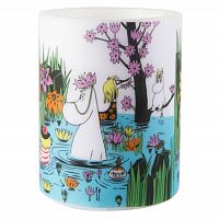 свеча большая moomin на пруду, 8 см в Пскове