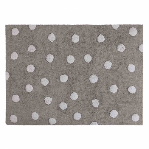 ковер polka dots серый-белый в Пскове