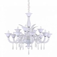 подвесная люстра ideal lux renoir sp12 bianco в Пскове