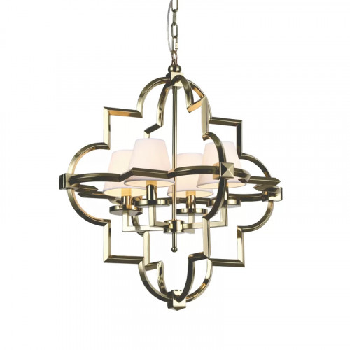 люстра mandeville m gold от delight collection золото, белая в Пскове