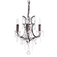 люстра 19th c. rococo iron & clear crystal round vol.i бронза в Пскове