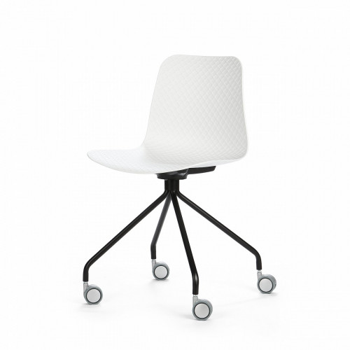 стул glide на колесиках белый в Пскове