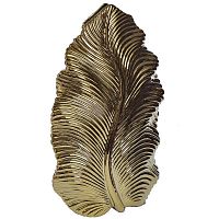 ваза leaf золотая 25.5*12*44.5 в Пскове