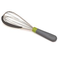 венчик со скребком 2-в-1 whiskle серо-зелёный в Пскове