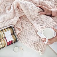 плед lilian crem в Пскове