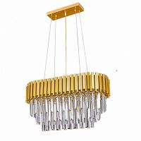 люстра emerald l90 латунь, прозрачное стекло в Пскове