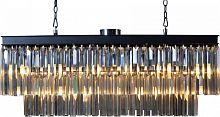 люстра odeon l110 black&glass чёрная, прозрачная в Пскове