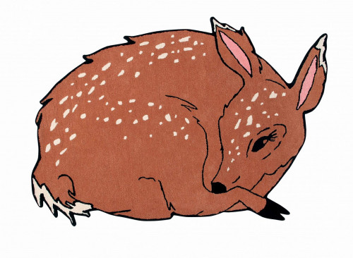 ковер шерстяной олененок the deer в Пскове