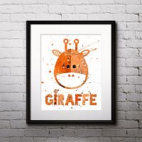 постер giraffe а4 в Пскове