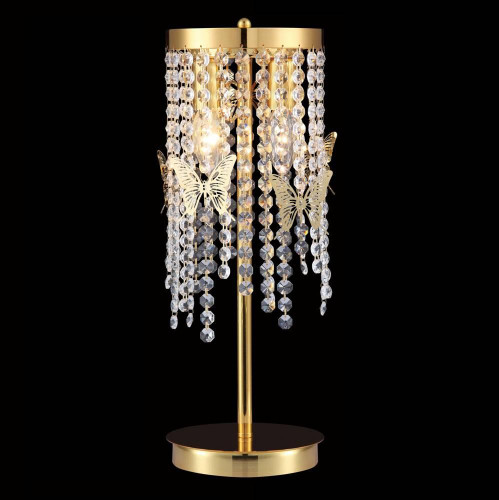 настольная лампа crystal lux bloom lg2 gold в Пскове